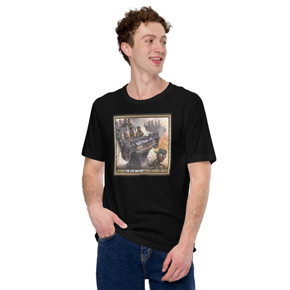 Public Enemy Live Mixtape Unisex Tee