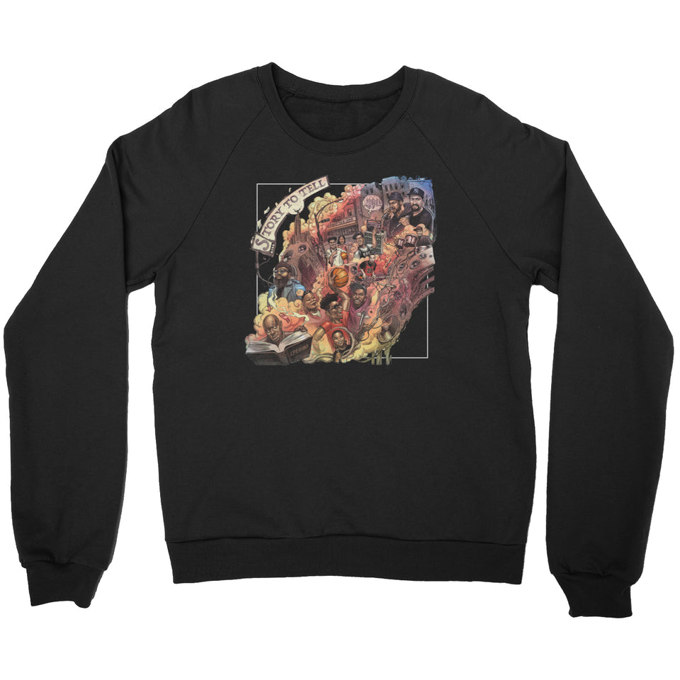 Story to Tell Pullover Sweatshirt