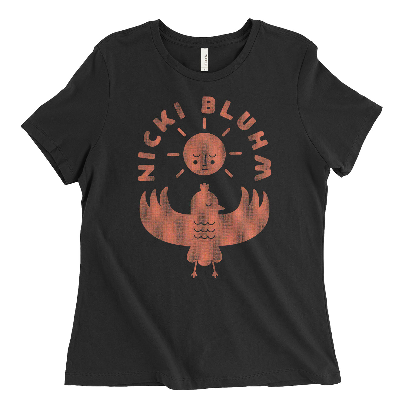 Nicki Sunrise Womens Relaxed Tee