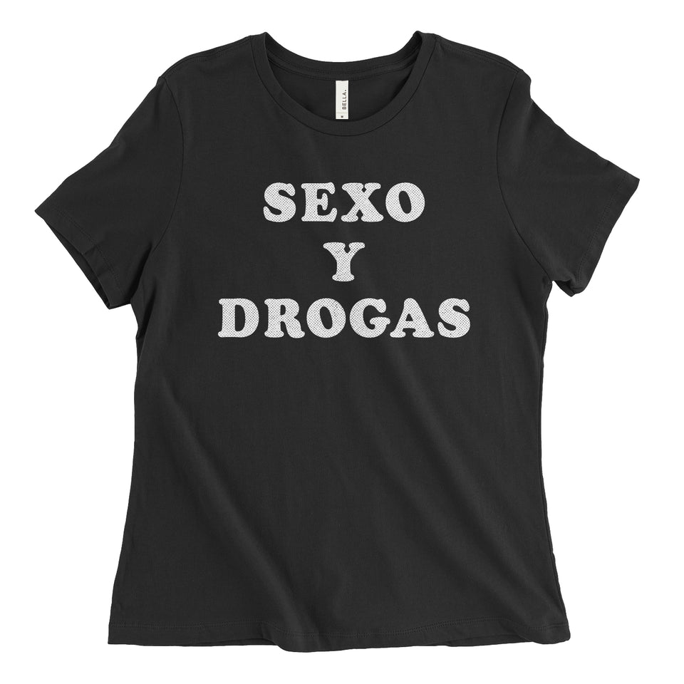 Sexo y Drogas Womens Relaxed Tee