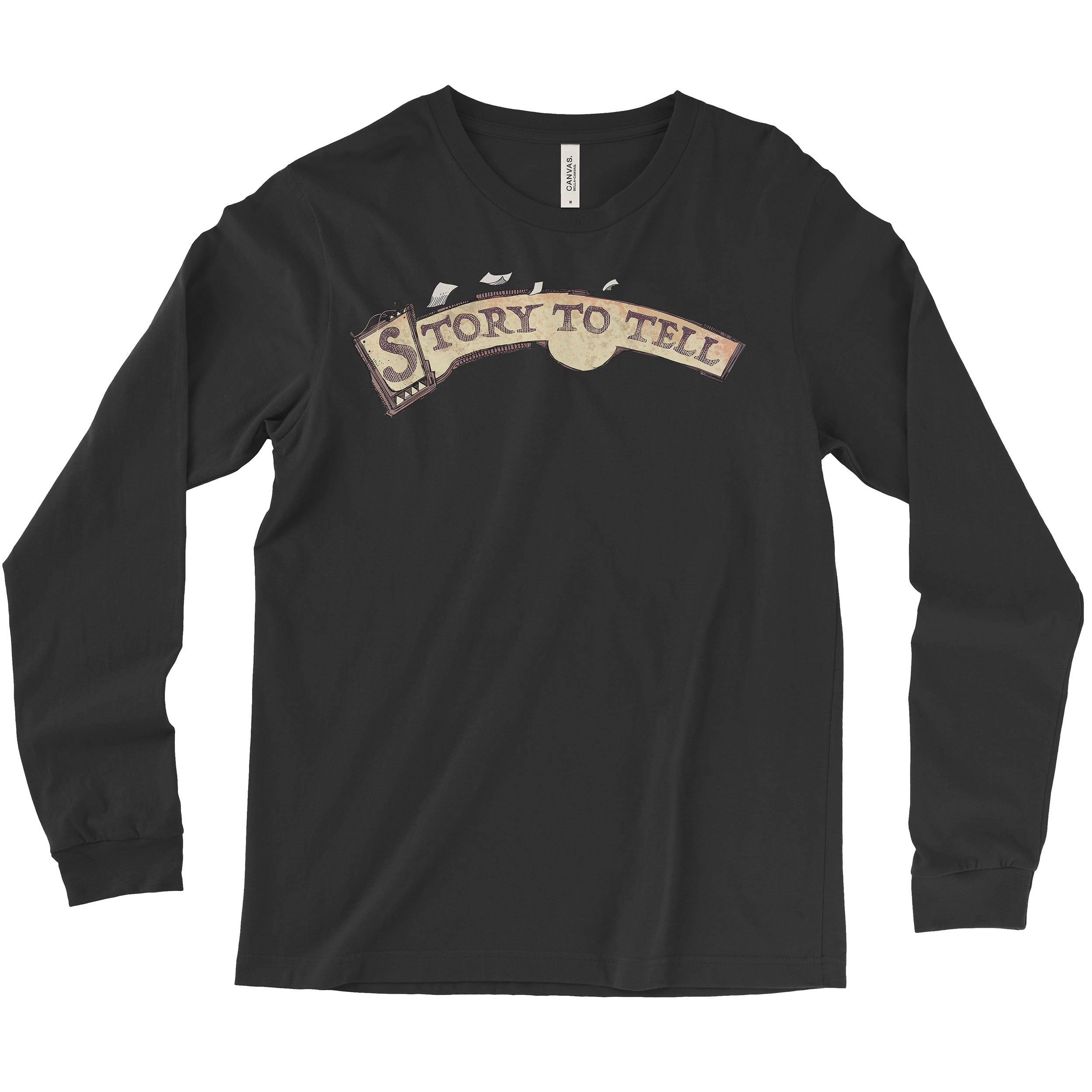 Story to Tell Street Sign Unisex Long Sleeve Tee