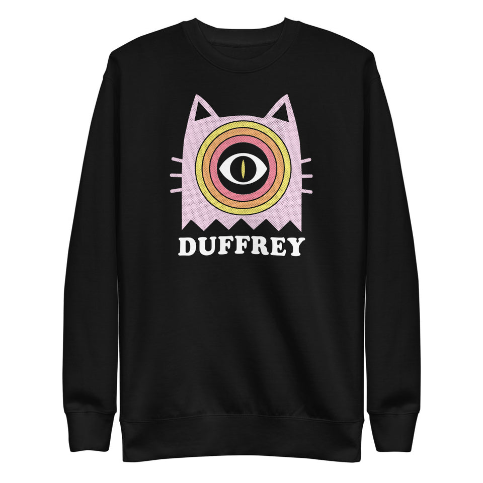 Cat Eye Unisex Fleece Pullover