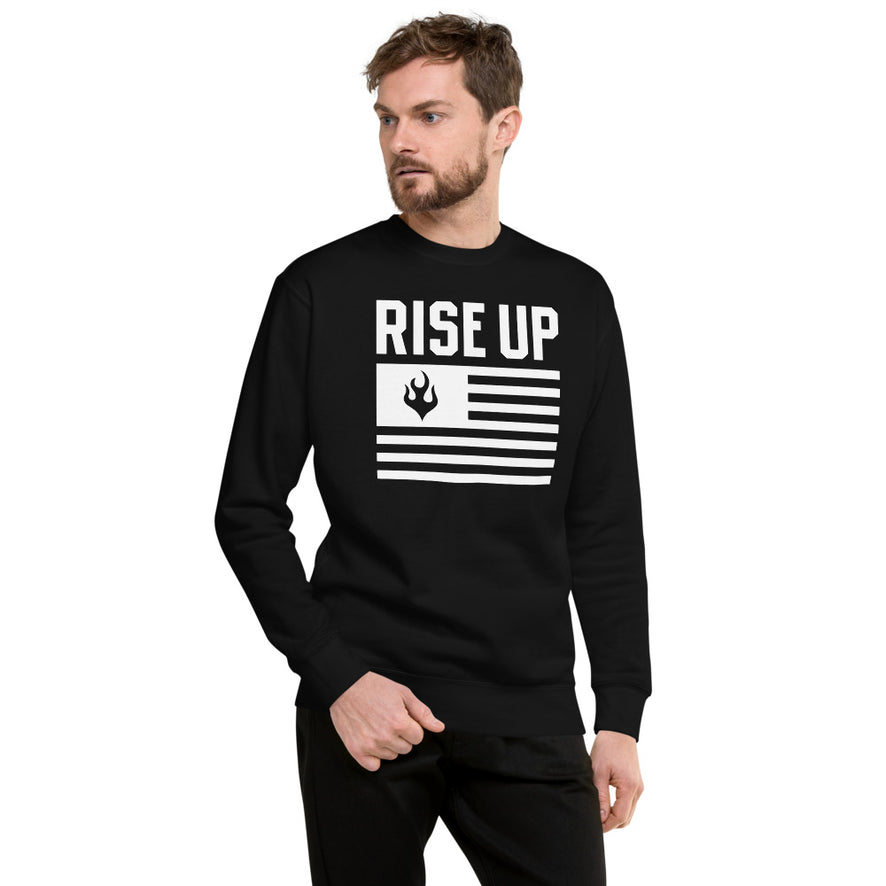 RISE UP Unisex Fleece Pullover