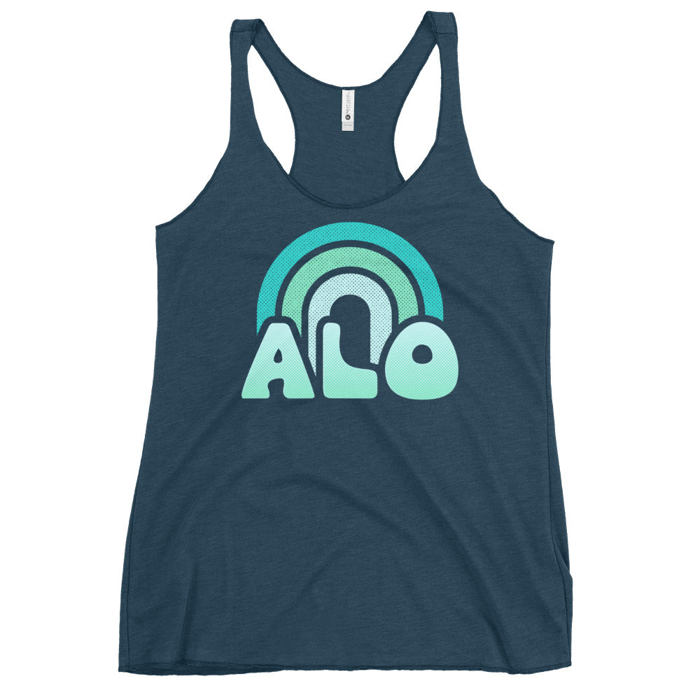 ALO Rainbow Racerback Tank