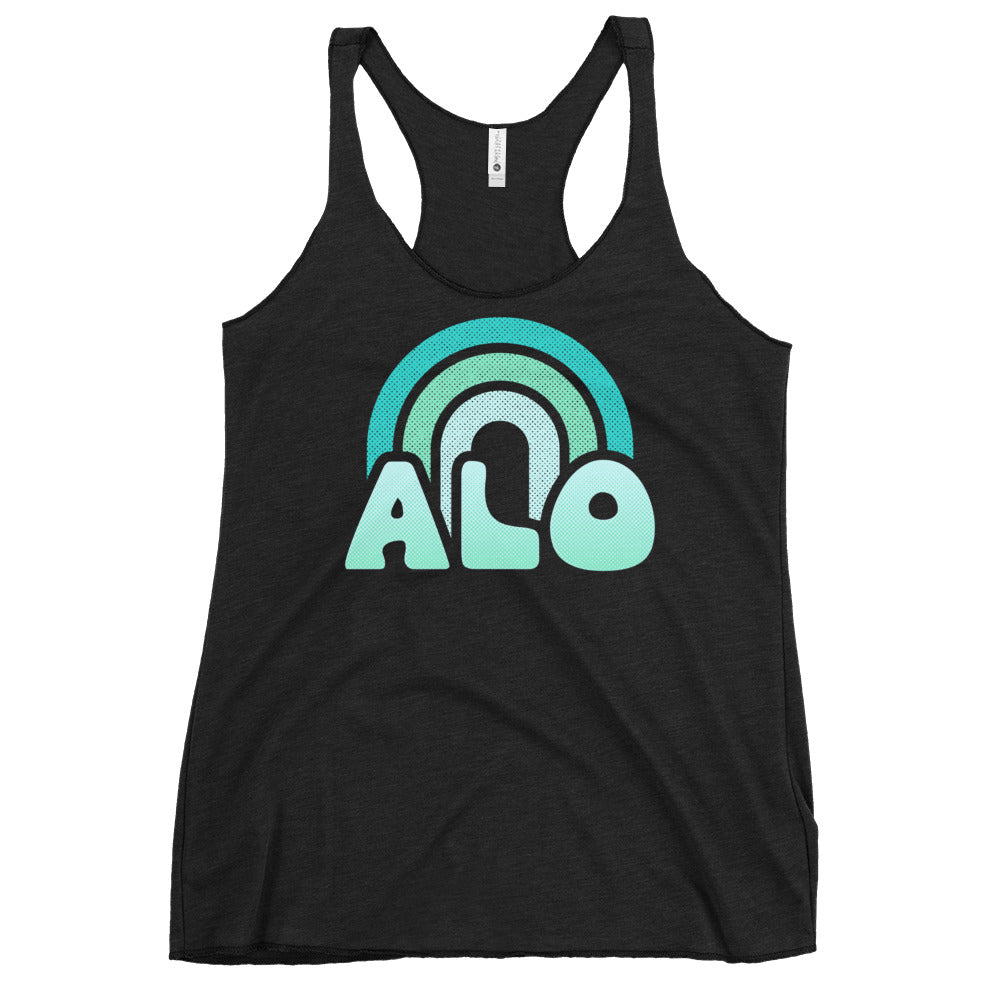 ALO Rainbow Racerback Tank