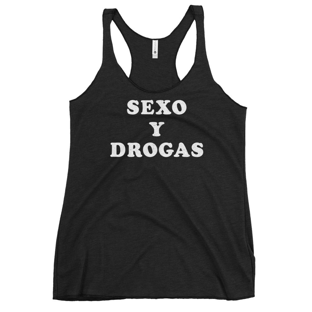 Sexo y Drogas Racerback Tank