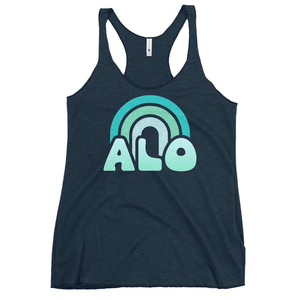 ALO Rainbow Racerback Tank