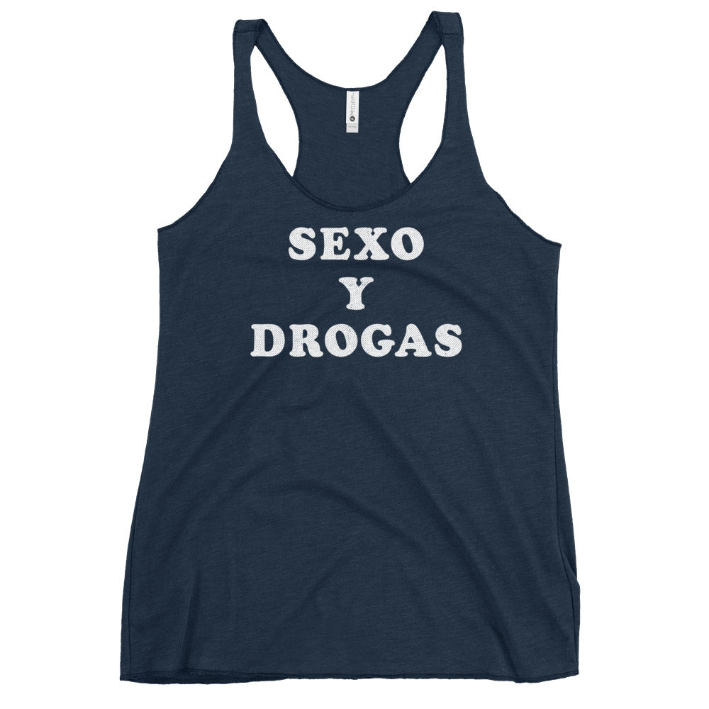 Sexo y Drogas Racerback Tank