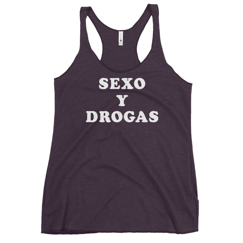 Sexo y Drogas Racerback Tank