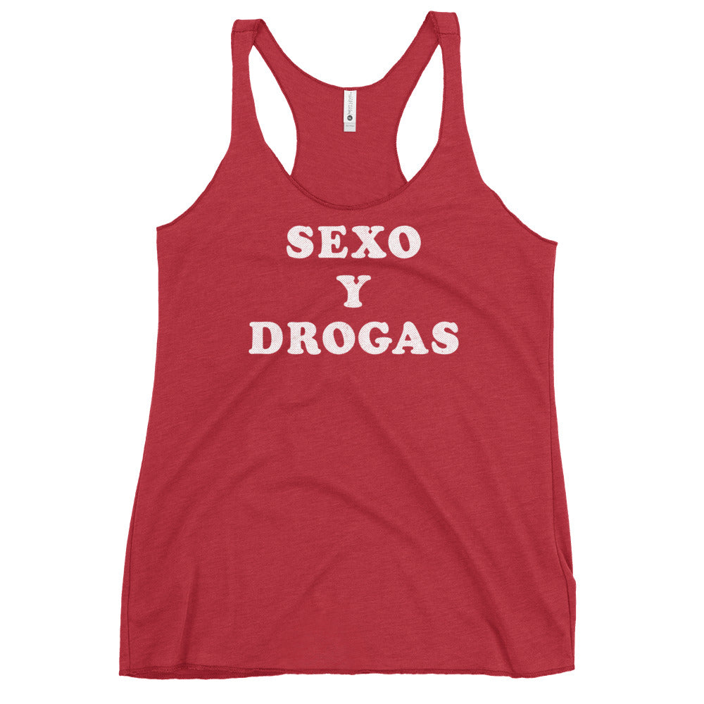 Sexo y Drogas Racerback Tank