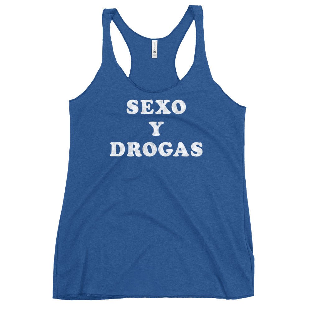 Sexo y Drogas Racerback Tank