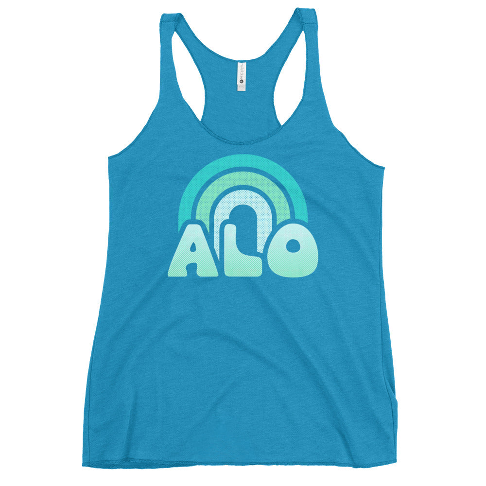 ALO Rainbow Racerback Tank